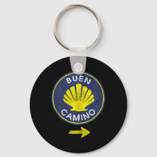 Porte-clés Buen Camino Shell El Camino De Santiago De Compost