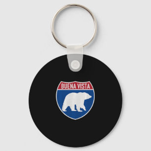 Porte-clés Buena Vista Colorado Bear Co Highway Interstate Su