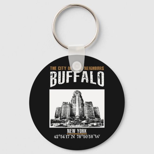 Porte-clés Buffalo (Recto)