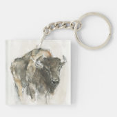 Porte-clés Buffalo Ier d'Amérique (Dos)