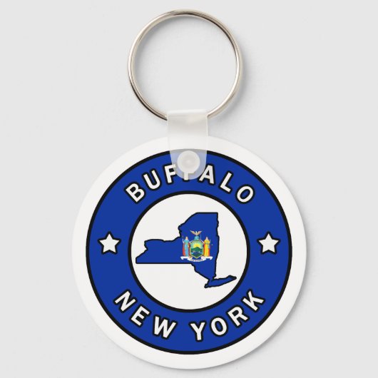 Porte-clés Buffalo New York (Recto)