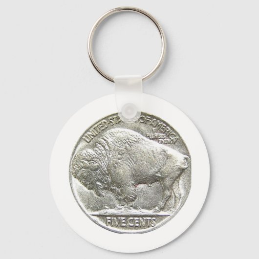 PORTE-CLÉS BUFFALO NICKEL (Recto)