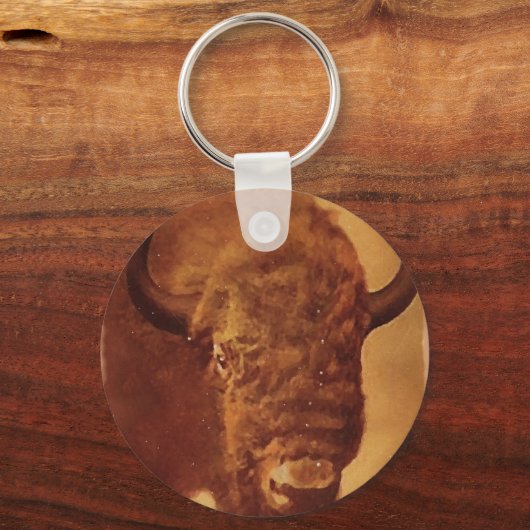 Porte-clés Buffle / Bison (Recto)