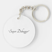 Porte-clés Bug Hunter Papa Porte - clé - Cool cadeau personna (Dos)