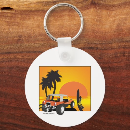 Porte-clés Buggy and Surfer (Recto)