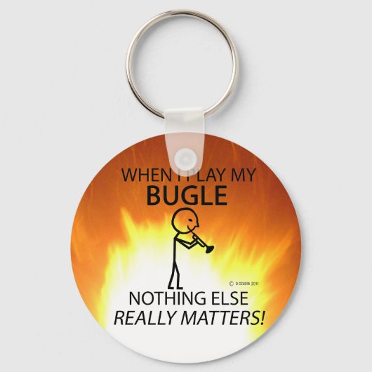 Porte-clés Bugle Nothing Other Matters (Recto)