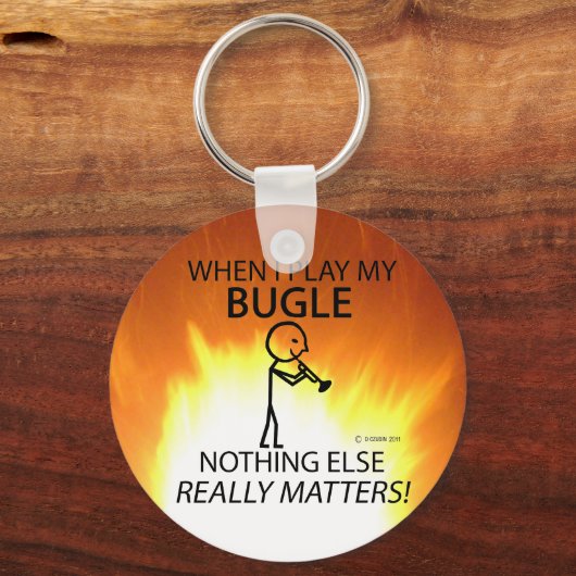 Porte-clés Bugle Nothing Other Matters (Recto)