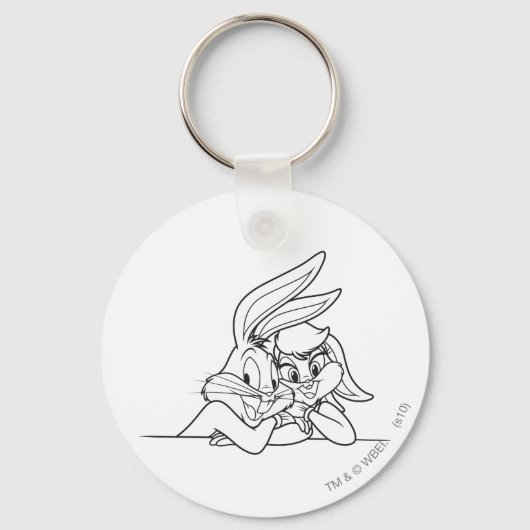 Porte-clés BUGS BUNNY™ et Lola Bunny 3 (Recto)