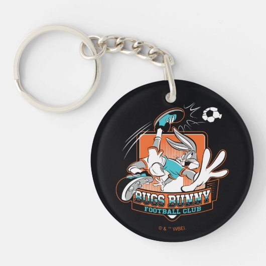 Porte-clés BUGS BUNNY™ Football Club Badge (Devant)