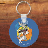 Porte-clés BUGS BUNNY™ - Graphique de vacances à Singapour (Recto)