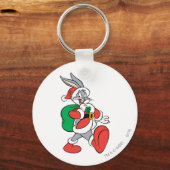 Porte-clés BUGS BUNNY™ Père Noël (Recto)