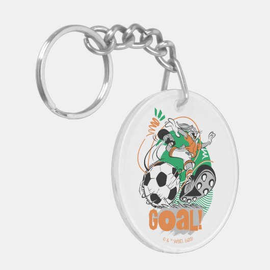 Porte-clés BUGS BUNNY™ Soccer objectif (Devant gauche)