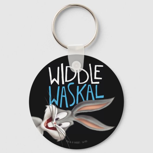 Porte-clés BUGS BUNNY™- Widdle Waskal (Recto)
