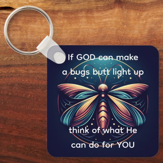 Porte-clés Bugs Butt Light Up Firefly Lightning bug (Recto)