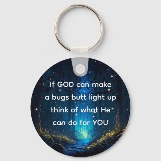 Porte-clés Bugs Butt Light Up Firefly Lightning bug (Recto)