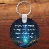 Porte-clés Bugs Butt Light Up Firefly Lightning bug (Verso)