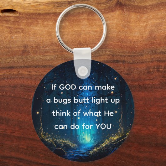 Porte-clés Bugs Butt Light Up Firefly Lightning bug (Recto)