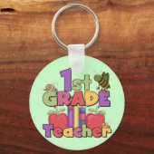 Porte-clés Bugs et Pommes T-shirts et cadeaux de 1ère année (Recto)