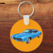 Porte-clés Buick Riviera Muscle Car 1967 (Recto)