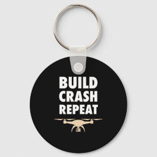 Porte-clés Build Crash Repeat Drone