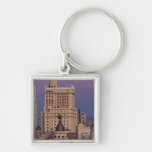 Porte-clés Buildings along Gran Via and Edificio Espana