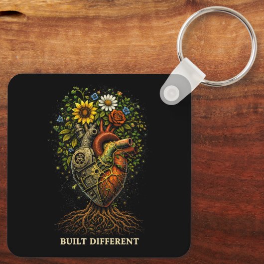 Porte-clés Built Different (Verso)