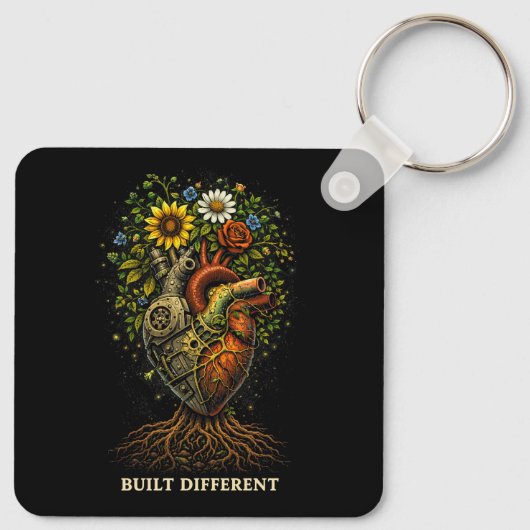 Porte-clés Built Different (Dos)