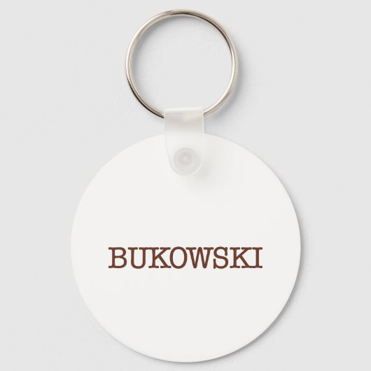 Porte-clés Bukowski (Recto)