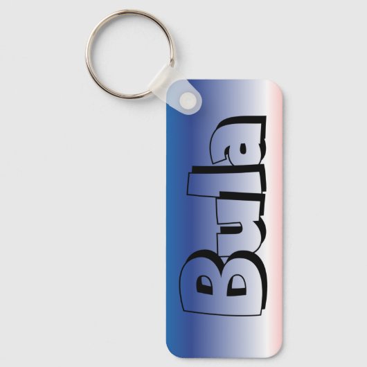 Porte-clés "Bula - Porte - clé fidjien" (Recto)