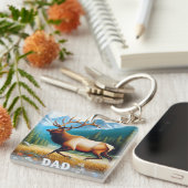 Porte-clés Bull Elk Dad (Devant Droit)