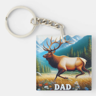 Porte-clés Bull Elk Dad