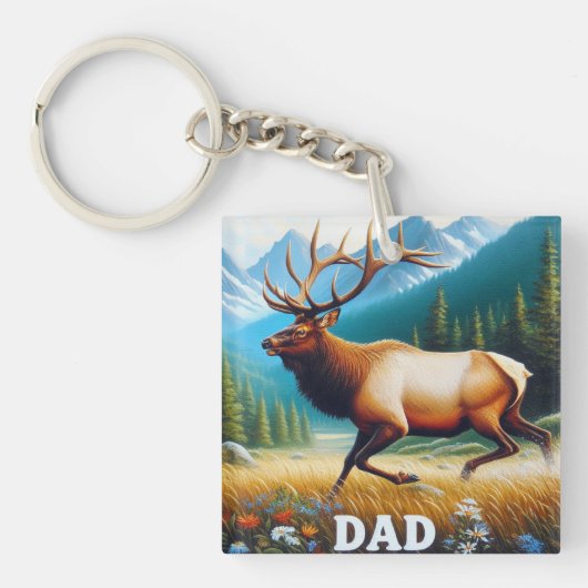 Porte-clés Bull Elk Dad (Devant)