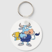 Porte-clés Bull gagnante (Verso)