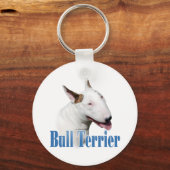 Porte-clés Bull Terrier Nom (Recto)