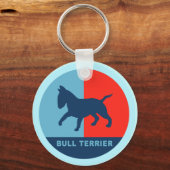 Porte-clés Bull Terrier porte - clé (Recto)