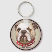 Porte-clés Bulldog (Recto)