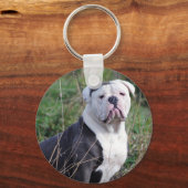 Porte-clés Bulldog anglais (Recto)