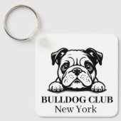 Porte-clés Bulldog Custom Club Theme porte - clé (Recto)