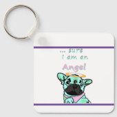 Porte-clés Bulldog d'Angel (Recto)