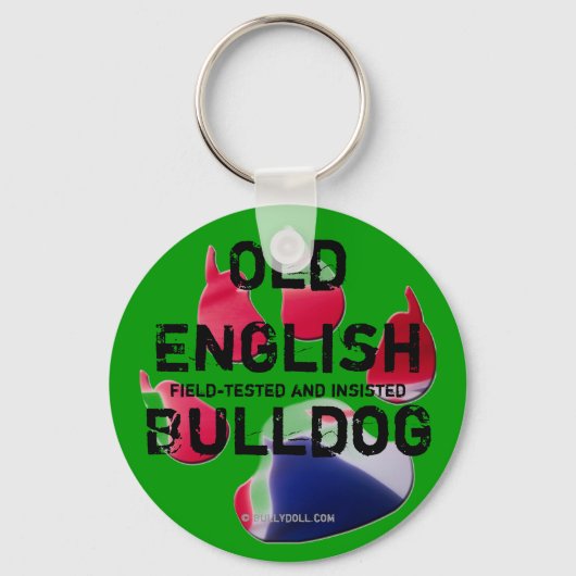 Porte-clés Bulldog de Keychain (Recto)