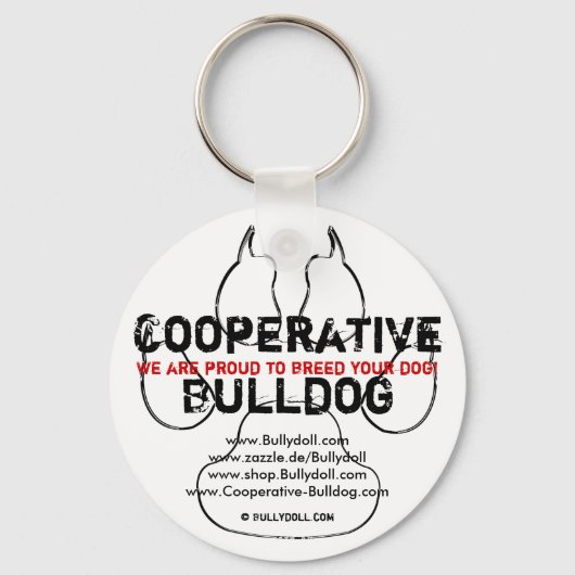 Porte-clés Bulldog de Keychain (Recto)