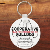Porte-clés Bulldog de Keychain (Recto)