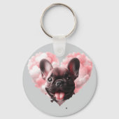 Porte-clés Bulldog Love (Recto)