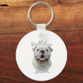 Porte-clés Bulldog Mom 2 (Verso)