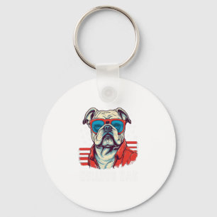 Porte-clés Bulldog Papa