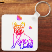 Porte-clés Bulldogge Comic (Verso)