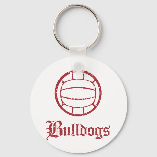 Porte-clés Bulldogs de volley (Recto)