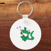 Porte-clés bulle crocodile (Recto)