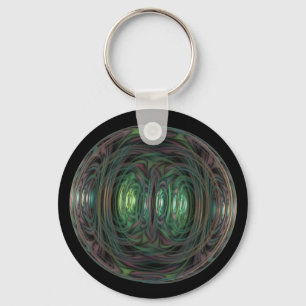 Porte-clés bulle fractale