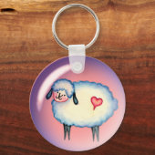 Porte-clés BULLE SHEEP par SHARON SHARPE (Recto)